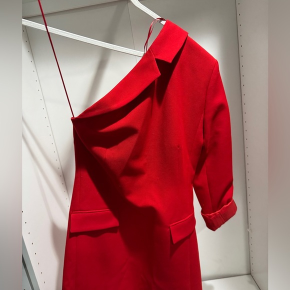 Zara, Red Asymmetric, XS - Picture 5 of 6